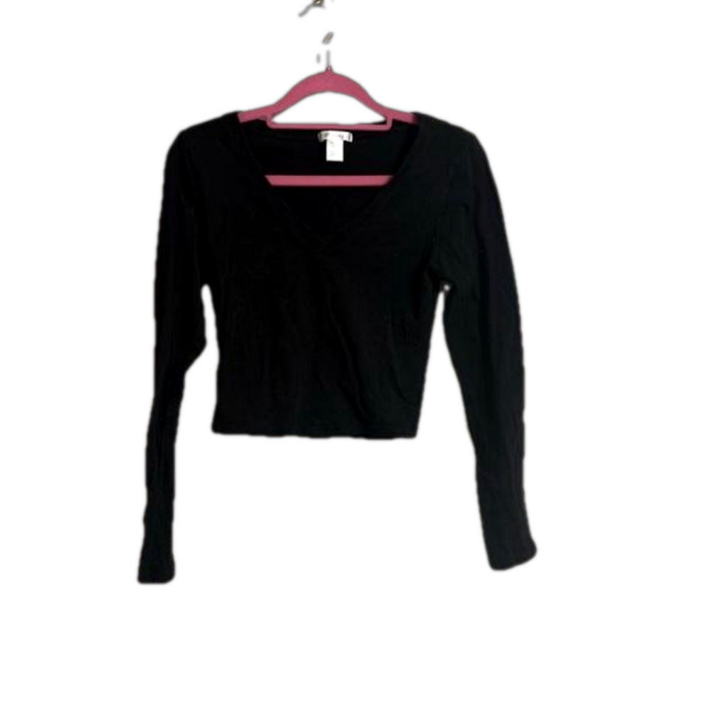 Black Crop Top